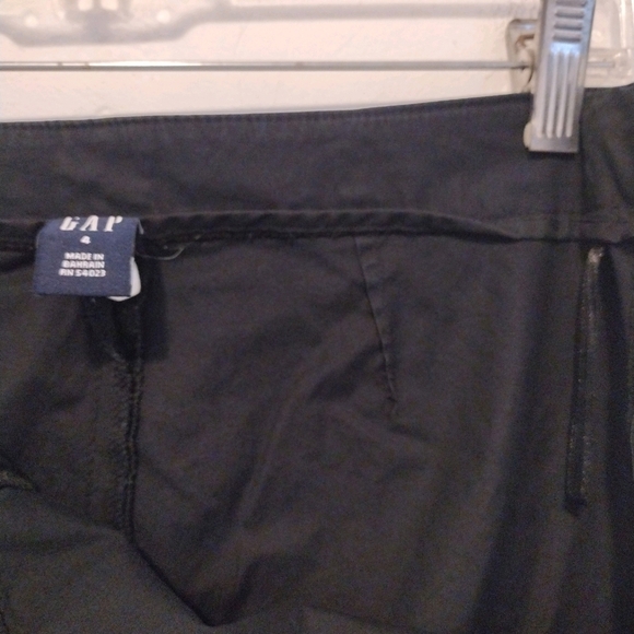 Gap - Black Side Zipper Straight Pants - Picture 6 of 12